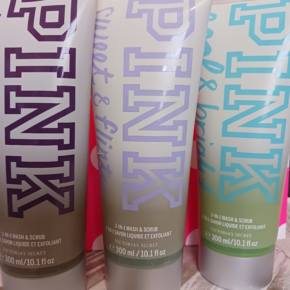 Victoria's Secret PINK 2-in-1 Wash & Scrubs - Picture 3 of 8